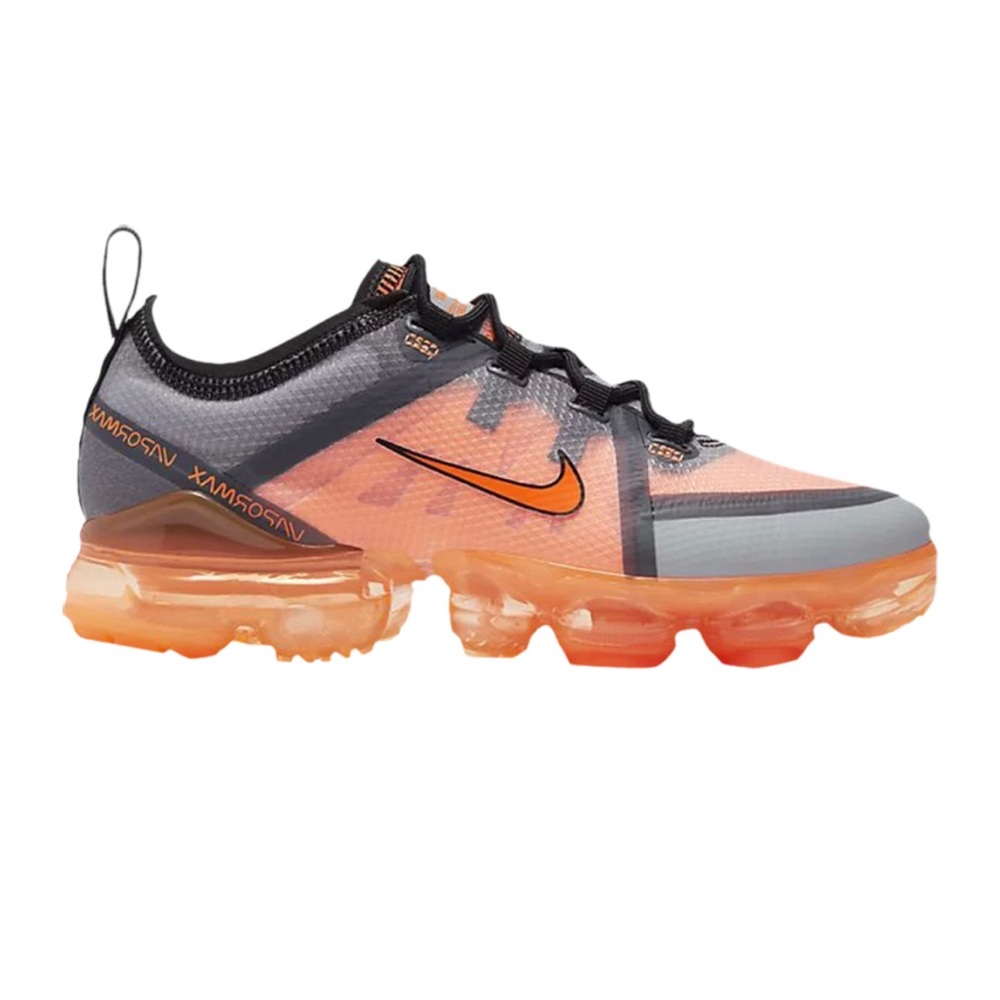 Nike Air VaporMax 2019 GS 'Grey Total Orange'